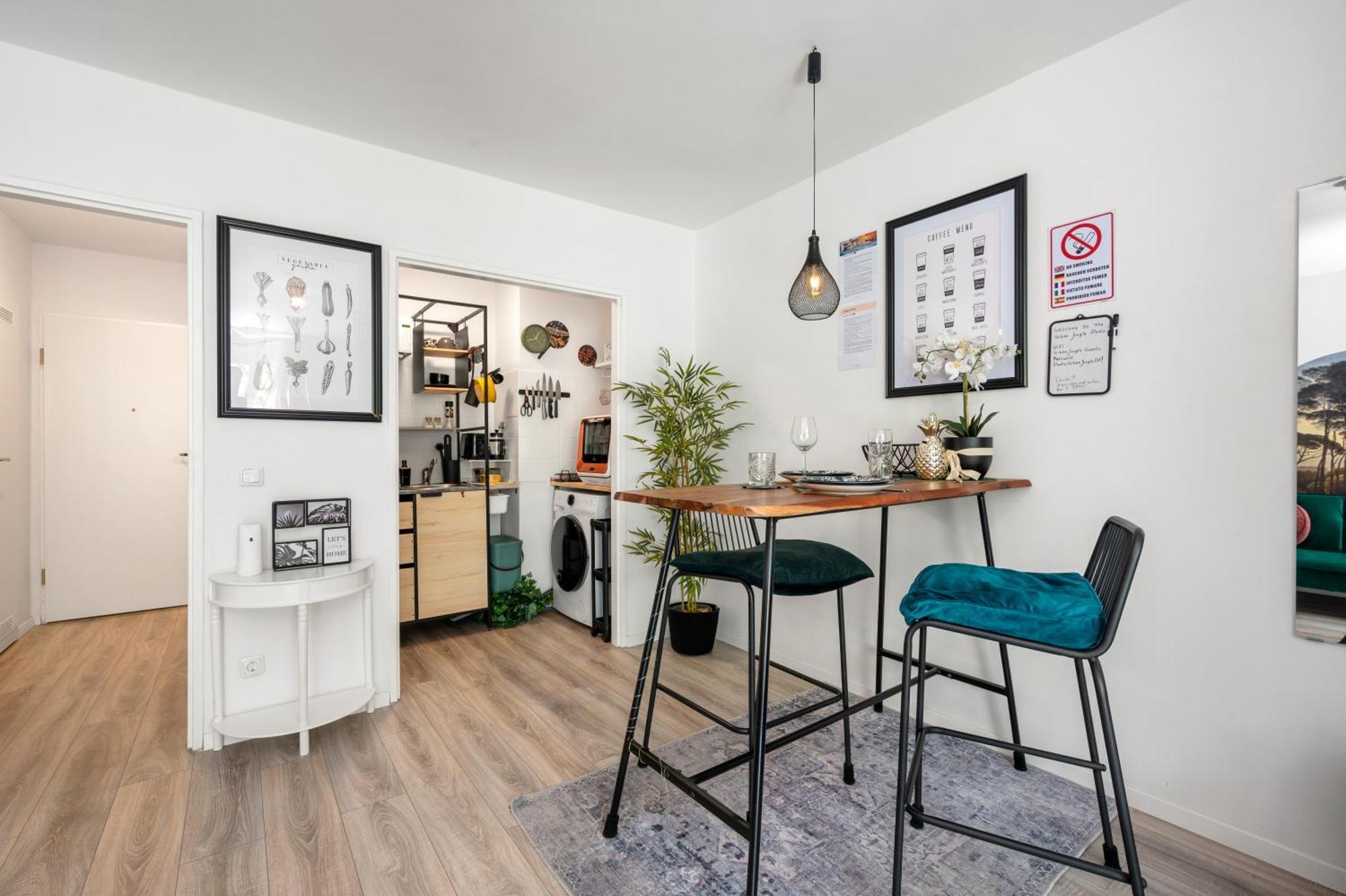 Urban Jungle Studio Apartment Offenbach am Main Ngoại thất bức ảnh