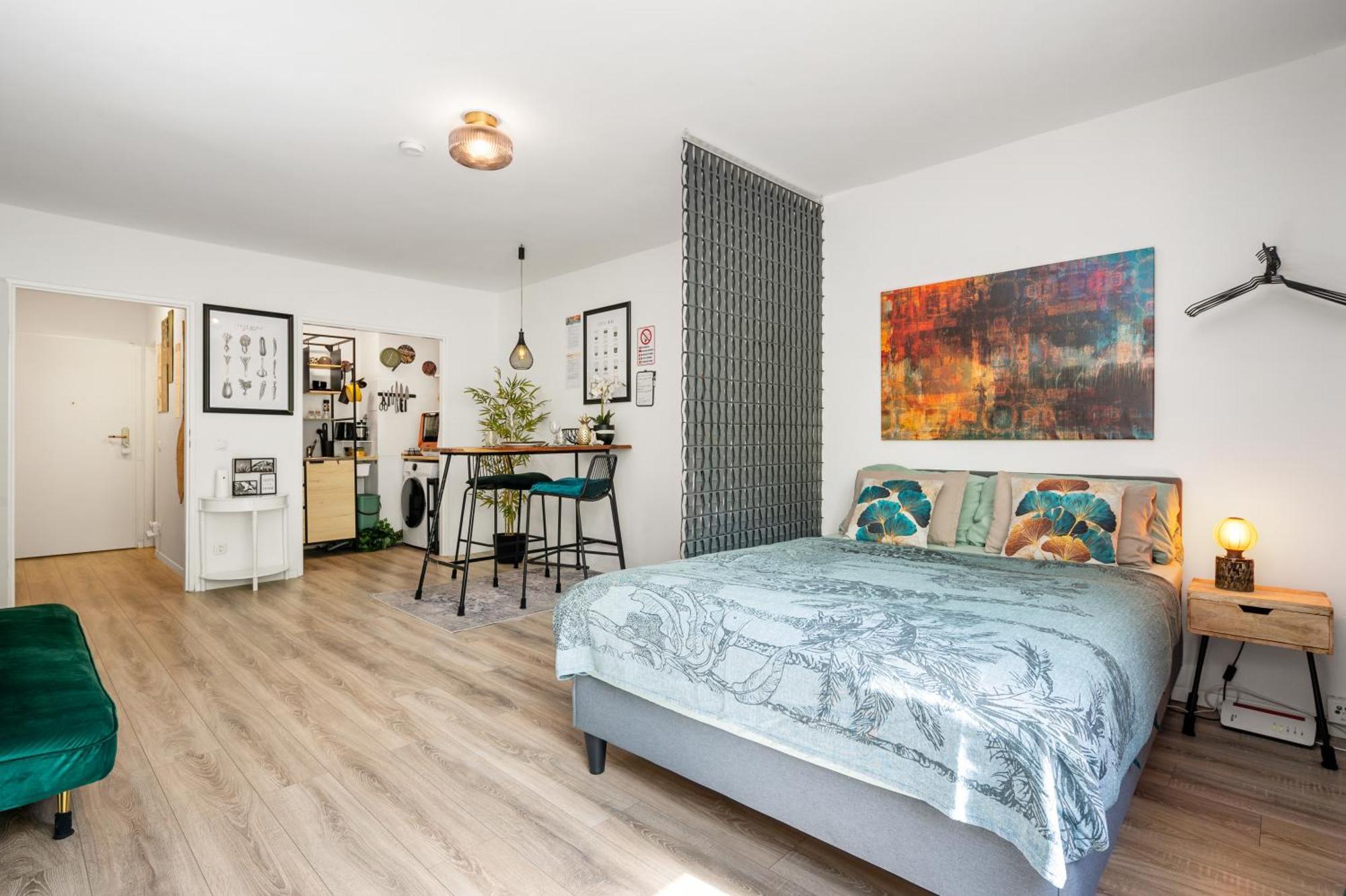 Urban Jungle Studio Apartment Offenbach am Main Ngoại thất bức ảnh